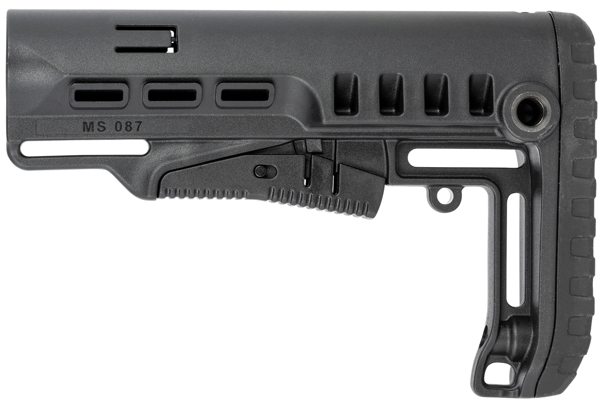 NcSTAR VG087 Tactical Mil-Spec Stock Black Synthetic Collapsible — view 2