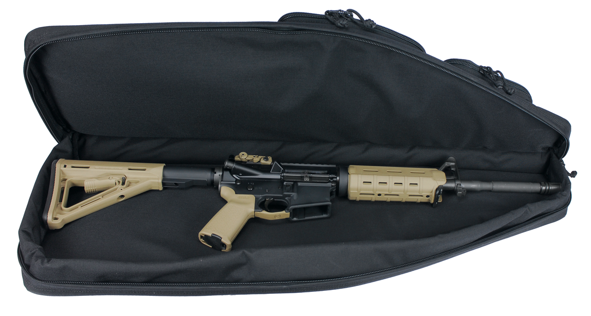 G*Outdoors T35ARB Tactical AR Rifle Case 35" Black 1000D Nylon — view 2