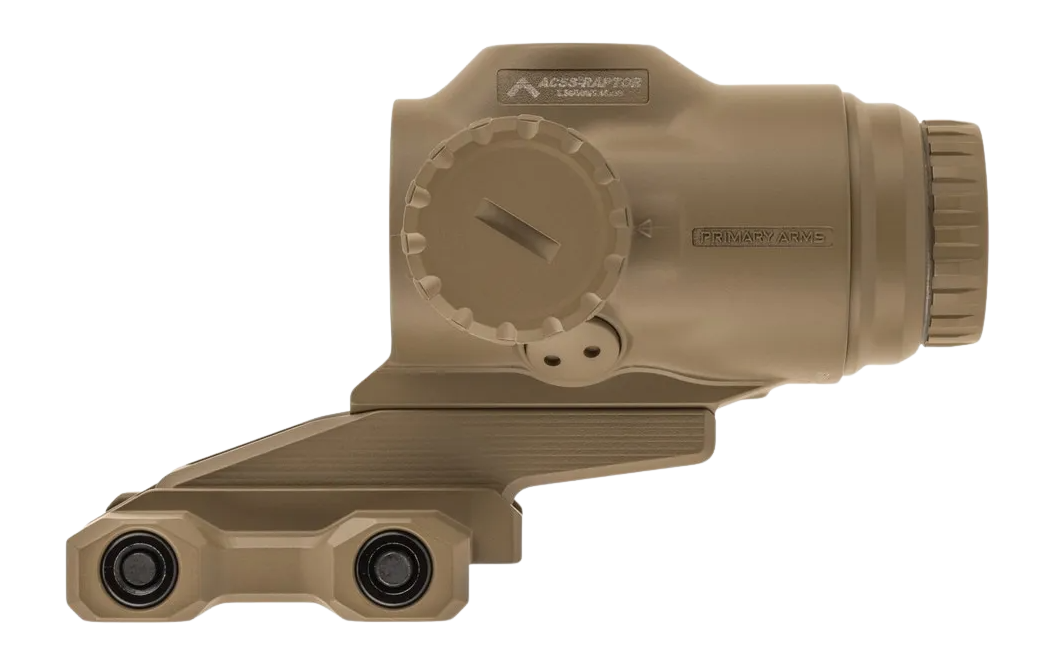 Primary Arms Optics SLx 3X MicroPrism ACSS Raptor 5.56/.308 FDE Prism Scope — view 2