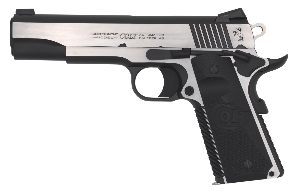 Colt Mfg 1911 Combat Elite Government 45 ACP 5" 8+1 SAO Pistol - Two-Tone Elite — view 2