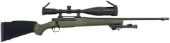 Mossberg Patriot Night Train 308 Win 22" 5+1 Bolt-Action Rifle - Fluted/Threaded Barrel - 6-24x50mm Scope — view 2