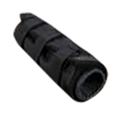 SilencerCo AC1983 High Temp Suppressor Cover 6" Black Nylon — view 2