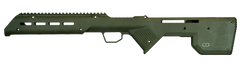 Desert Tech TREK-22 Fixed Bullpup Rifle Chassis OD Green Synthetic - Fits Ruger 10/22 26.75" OAL — view 2