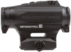 Sig Sauer Electro-Optics Romeo4T Pro 1x20mm 2 MOA Red Quad Ballistic Dot/65 MOA Circle Red Dot Sight - Black — view 2