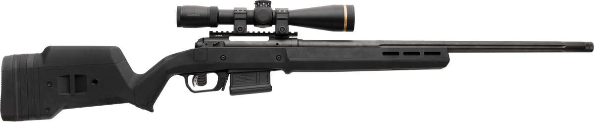 Magpul Industries Hunter 110 Black Synthetic Fixed Aluminum Bedding Savage 110 Short Action - Left Hand — view 2