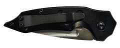 Xcaliber Knife Company Switch Blade 2.41" Folding Automatic Drop Point Plain D2 Steel - 4.15" Aluminum Handle — view 2