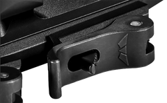 Warne QDXSKEL34TW Skeletonized Scope Mount/Ring Combo 34mm Tube Ultra High Quick Detach Black Anodized — view 2