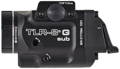 Streamlight 69438 TLR-8 G Sub 500 Lumen White LED/Green Laser Weapon Light - 1913 Short Rail — view 2