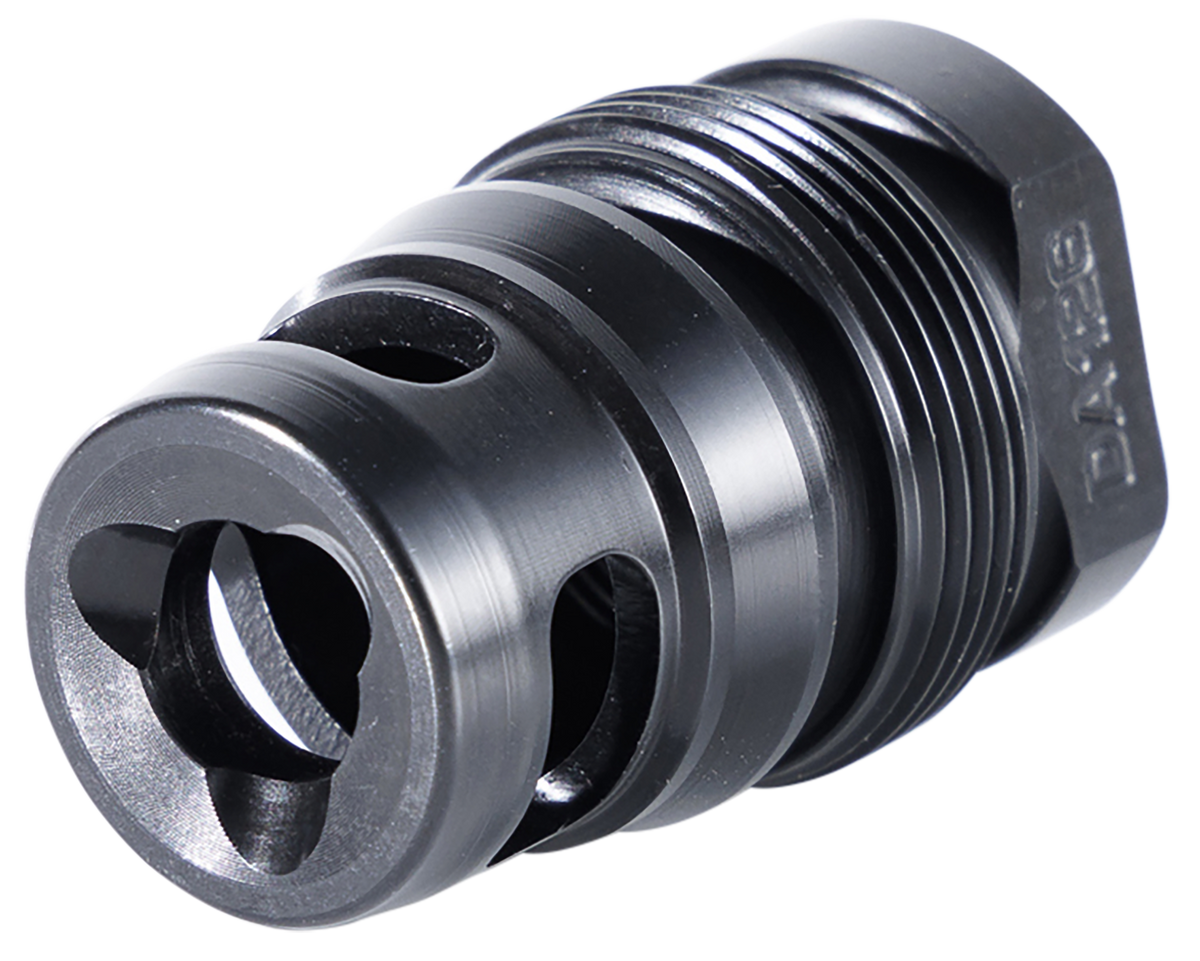 Dead Air DA125 Xeno Wee Brake 9mm 1/2x28 Black Nitride Muzzle Device — view 2
