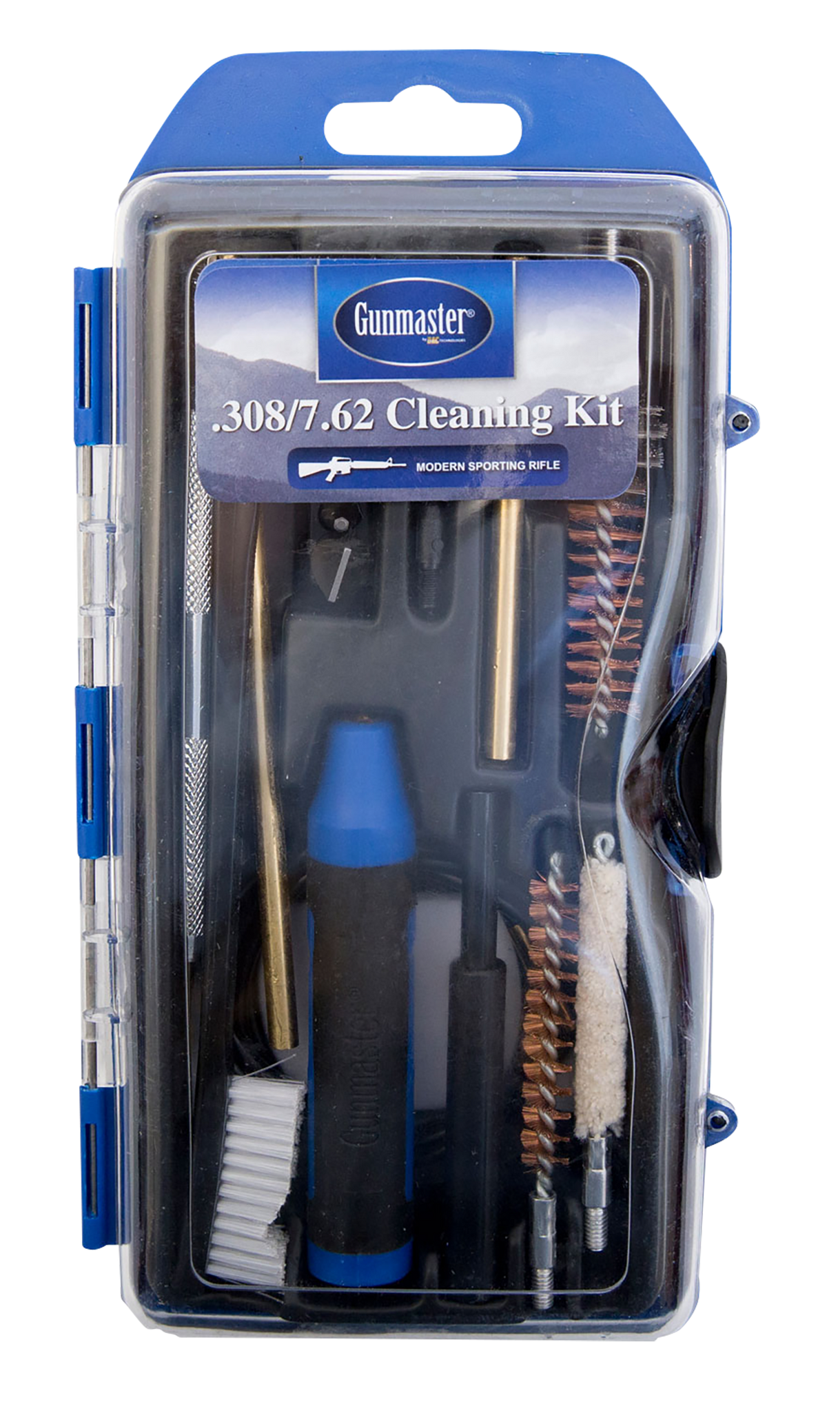 DAC GunMaster GM308AR 308 Win Rifle Cleaning Kit 17-Piece Black/Blue — view 2