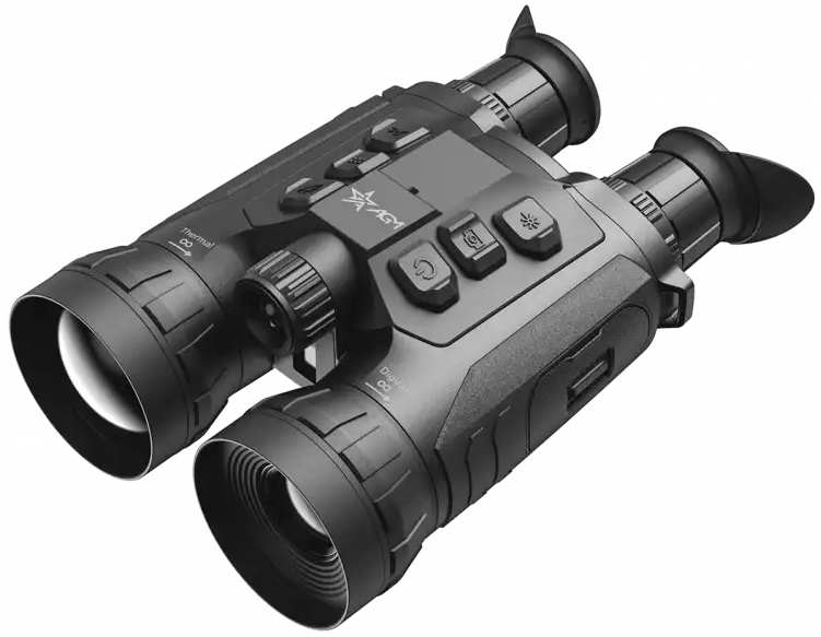 AGM Global Vision ObservIR LRF 60-1280 Thermal & Digital Day/Night Binocular 2.5x-28x 60mm Black — view 2