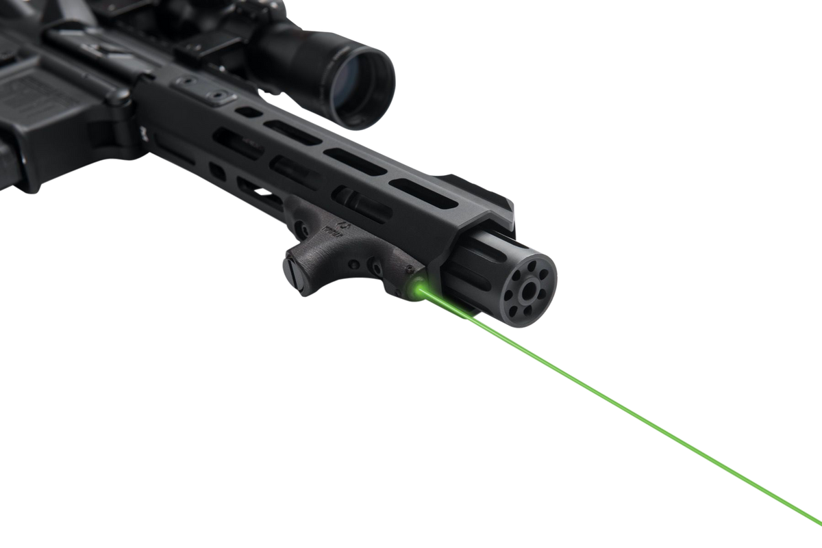 Viridian HS1 AR Hand Stop w/Green Laser M-LOK Polymer Black — view 2