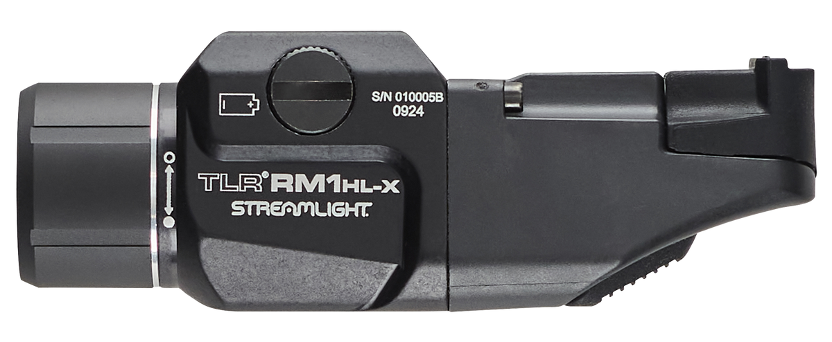 Streamlight TLR RM1 HL-X USB 1,000 Lumens Rechargeable Weapon Light - Black — view 2