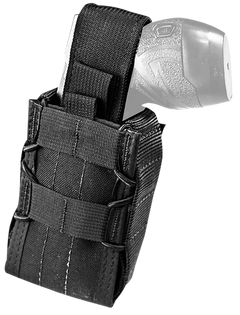 High Speed Gear 11SG00BK TACO Stun Gun Pouch Black MOLLE — view 2