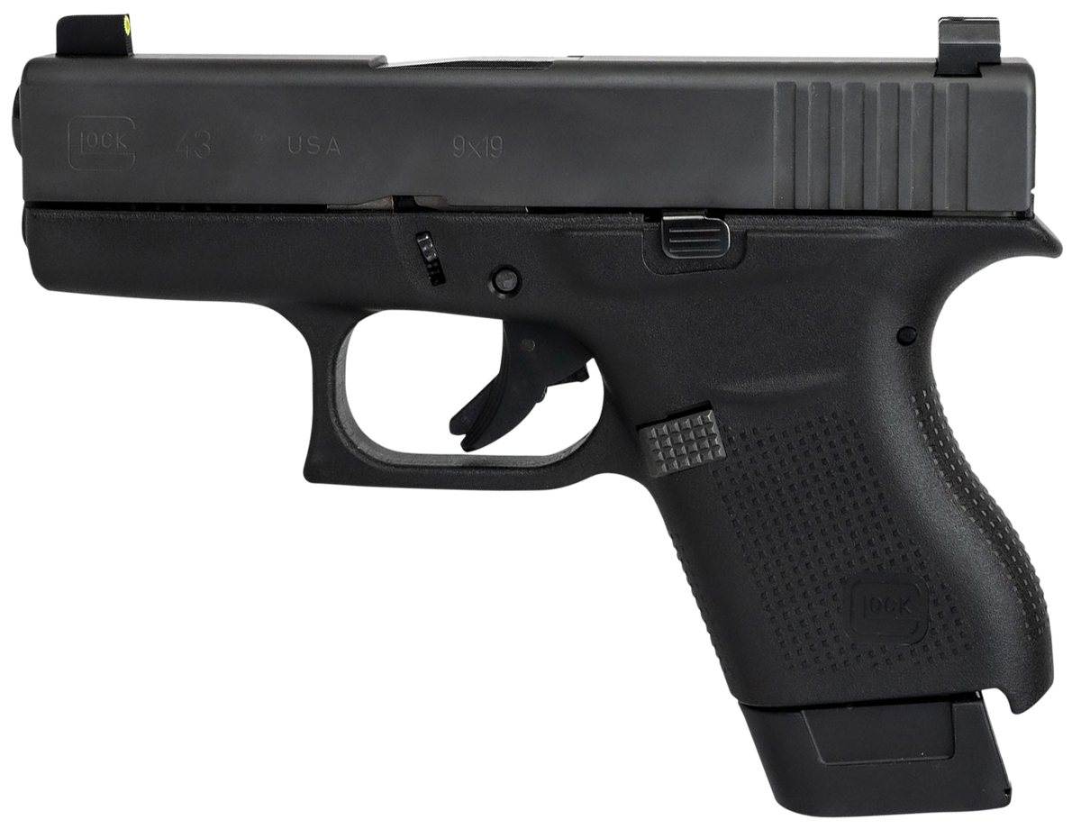 Shield Arms Z9 Glock 43 9mm 9-Round Steel Magazine - Black Oxide — view 2
