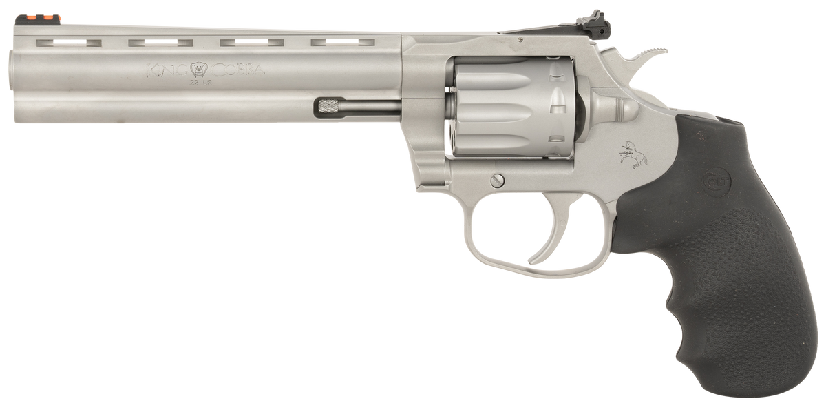 Colt Mfg King Cobra Target 22 LR 6" 6-Rd DA/SA Revolver — view 2