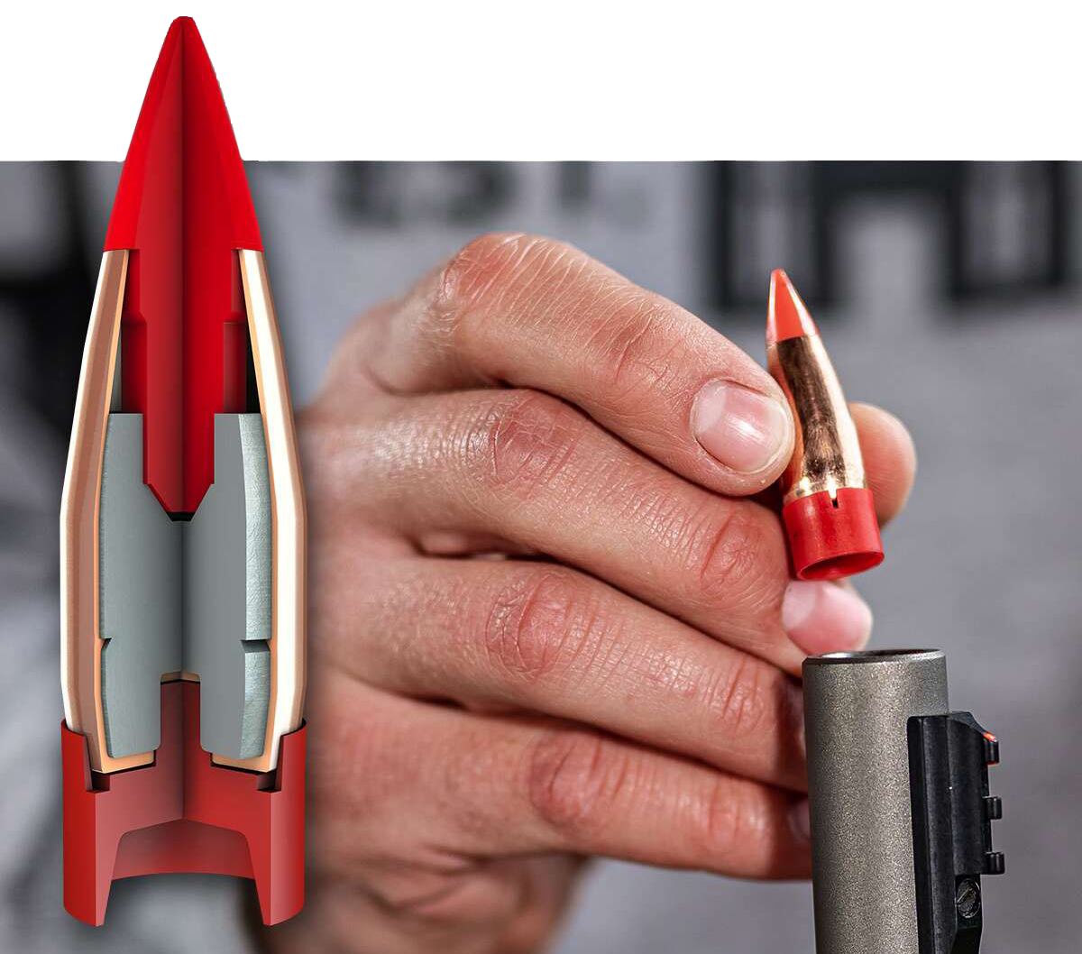 Hornady Bore Driver ELD-X 50 Cal .499 340gr Muzzleloader Bullets - 12/Box — view 2