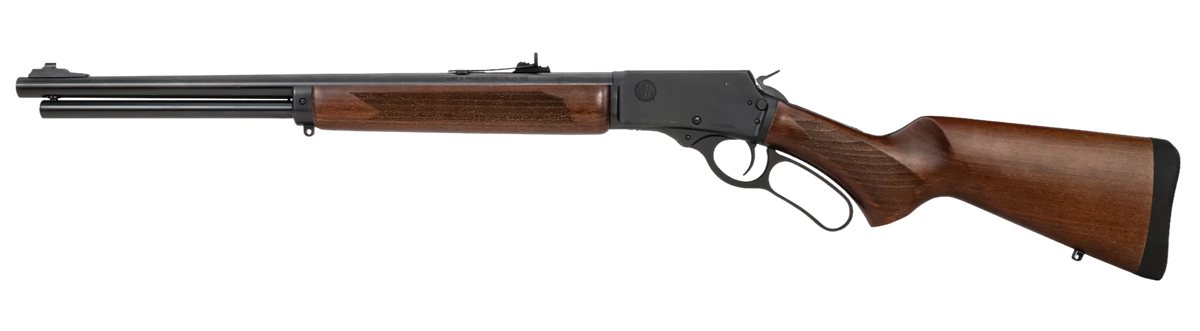 Rossi R95 357 Mag 18" 10+1 Lever Action Rifle - Black Oxide Hardwood Stock — view 2