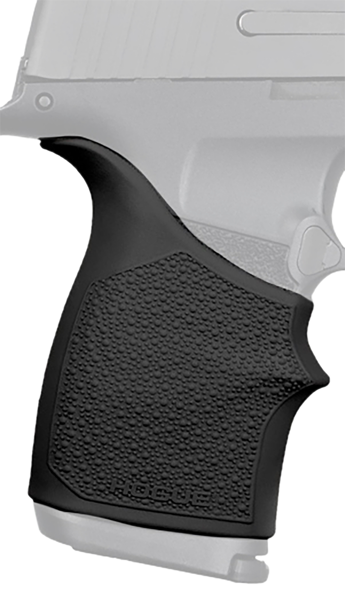 Hogue 18710 HandALL Beavertail Grip Sleeve Black Rubber SIG P365X/XL — view 2