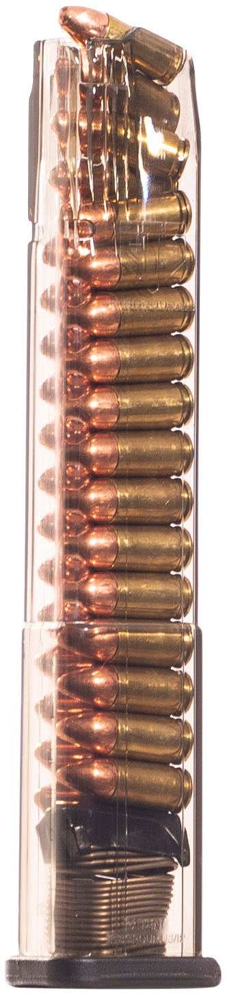 ETS Group SMKSW9MP30 9mm Luger 30rd Extended Pistol Magazine for S&W M&P - Smoke Polymer — view 2