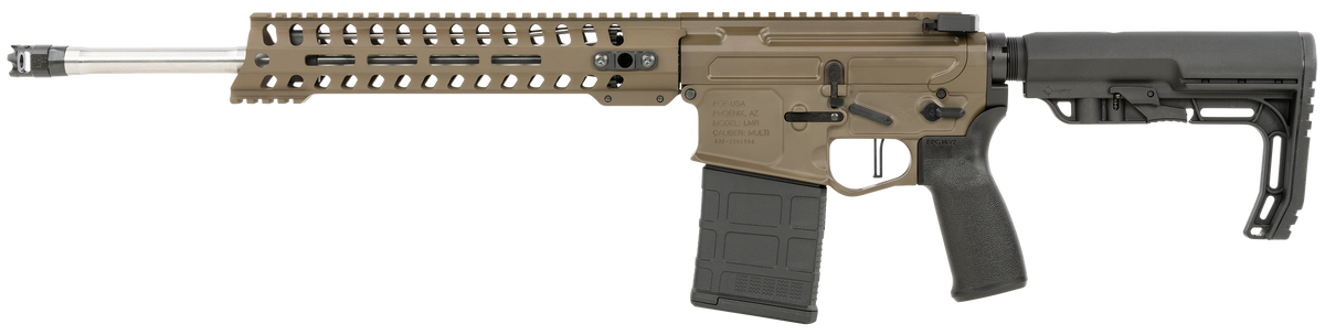 Patriot Ordnance Factory Rogue 7.62x51mm NATO 16.5" 20+1 Semi-Auto Rifle - Patriot Brown — view 2