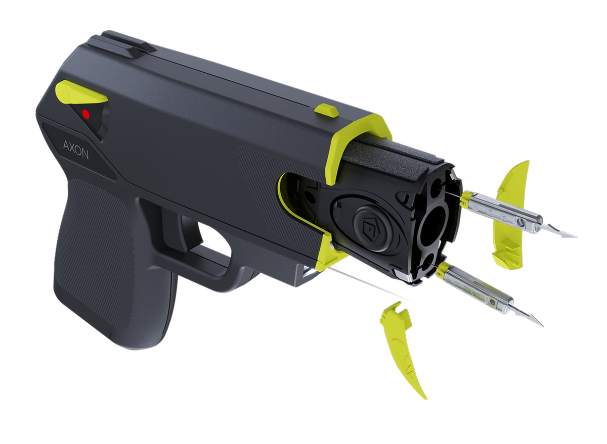 Taser Pulse 2 15 ft Range Black/Yellow Polymer Less-Lethal Device — view 2