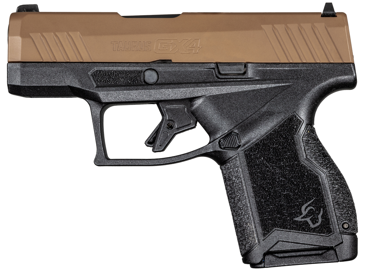 Taurus GX4 Micro-Compact 9mm Luger 3.06" 11+1 Striker-Fired Pistol - Coyote — view 2