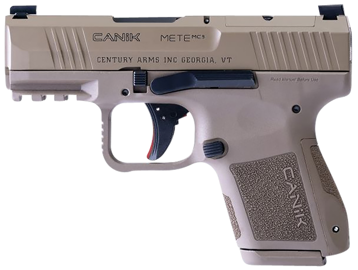 Canik Mete MC9 9mm Luger 3.18" 12+1/15+1 Semi-Auto Pistol - FDE — view 2