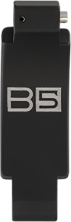B5 Systems Bravo Drop-In Curved Trigger Guard - Black Anodized Aluminum - AR-Platform — view 2