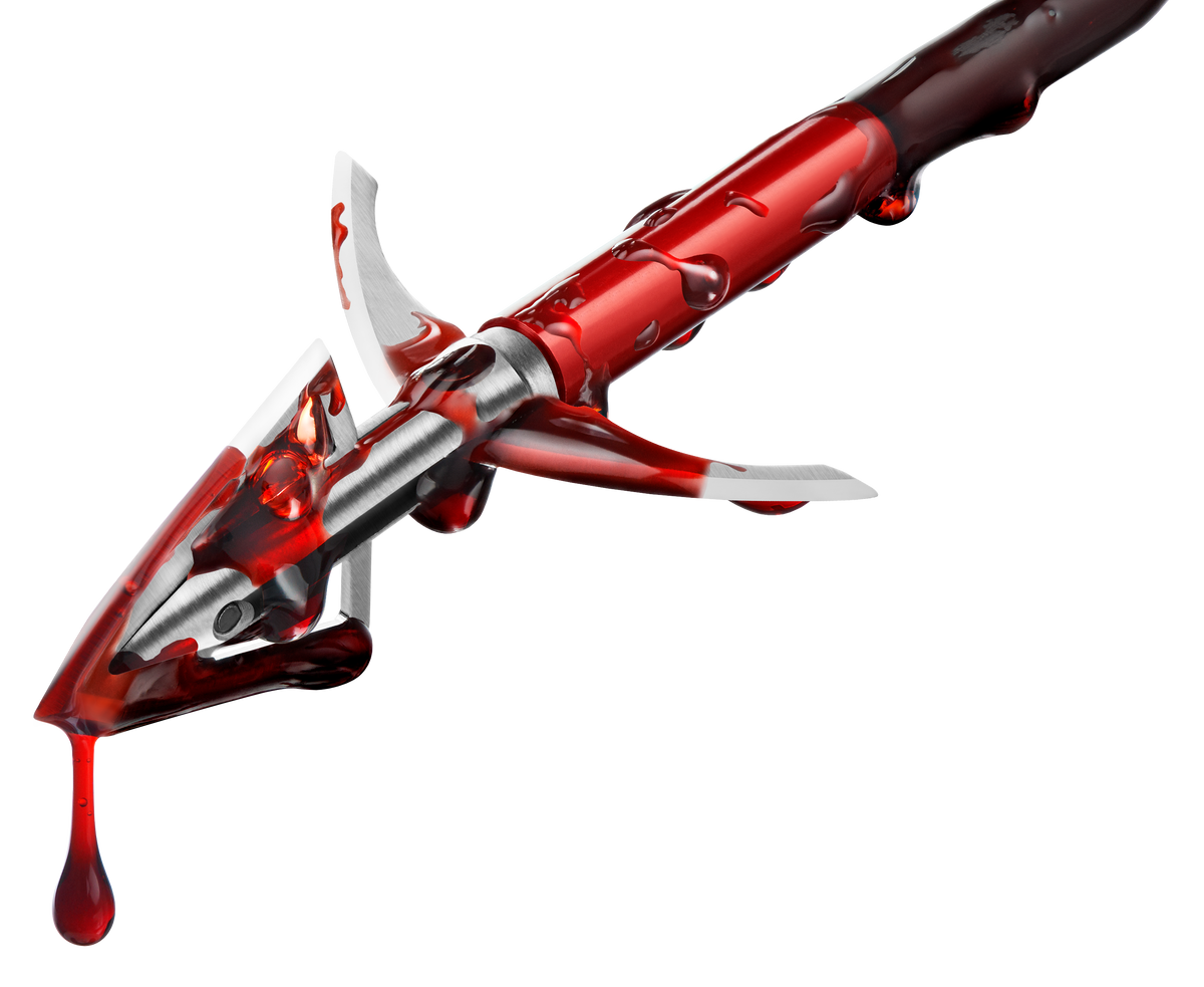 Bloodsport Gravedigger 100gr Cut-On-Contact Hybrid Mechanical Broadhead - 3 Pack — view 2