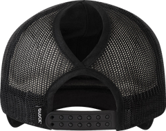 Glock Ponytail Hat - Black with Leather Glock Girl Patch — view 2
