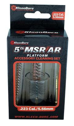 Kleen-Bore 556-SET MSR/AR Platform Accessory Cleaning Set 5.56/.223 #8-32 Thread — view 2