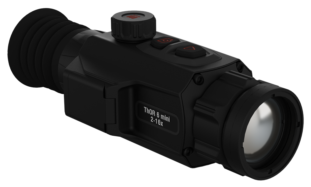 ATN Thor 6 Mini 640 2-16x Thermal Rifle Scope 12 Micron 50 Hz Multiple Reticles — view 2