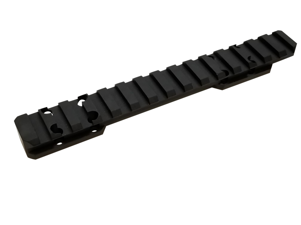 Talley Browning X-Bolt Picatinny Rail Short Action 0 MOA 6.155" Black Anodized — view 2
