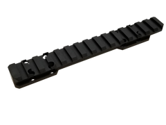 Talley Browning X-Bolt Picatinny Rail Short Action 0 MOA 6.155" Black Anodized — view 2