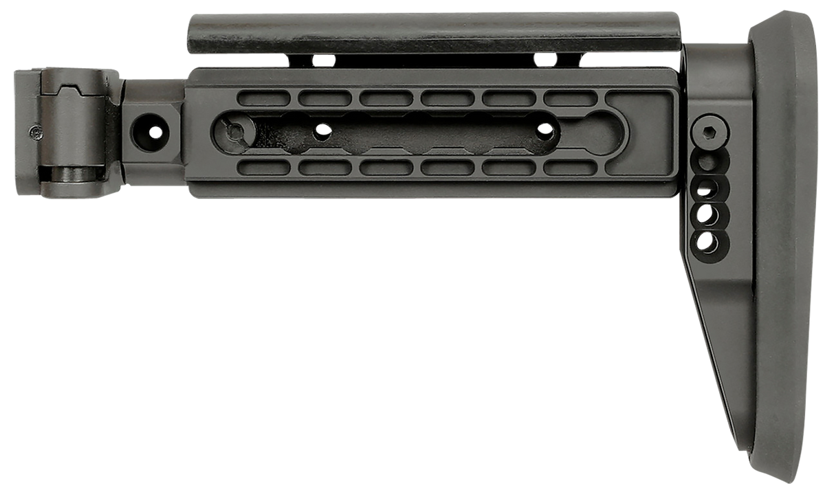 Midwest Industries Alpha Series AK 1913 Side Folding Stock - Black — view 2