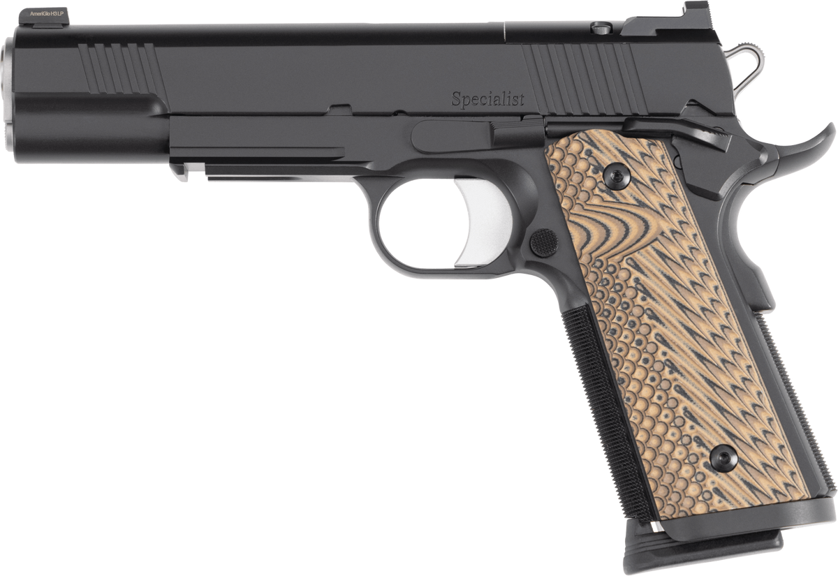 Dan Wesson Specialist 9mm Luger 5" 10+1 SAO Pistol - Black Duty Optic Ready — view 2