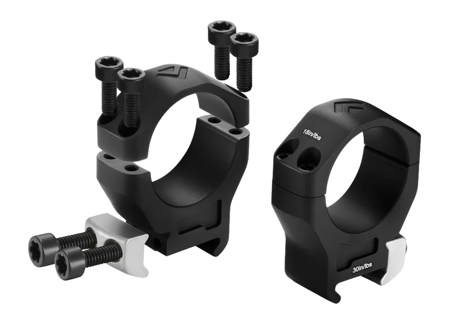 Arken HALO Ti 34mm 1.26" Medium Titanium Scope Rings — view 2