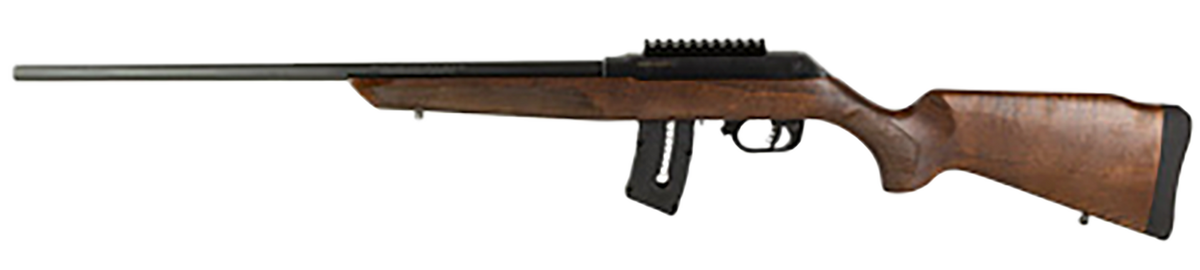 Rossi RS22 22 WMR 21" 10+1 Semi-Auto Rifle - Matte Black/Hardwood — view 2