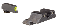 Trijicon HD XR Night Sight Set Green Tritium/Yellow Outline - Black Frame - Fits Glock 42/43/48/43X/43E (Excludes MOS) — view 2