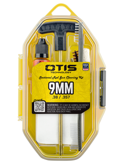 Otis 9mm Pistol Cleaning Kit 9mm/.38/.375 Cal - Yellow Case — view 2