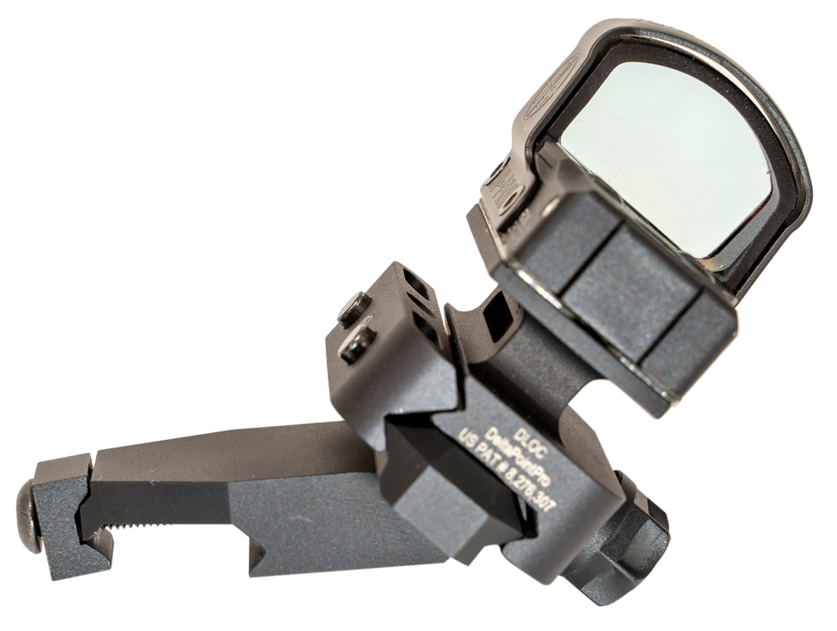 GrovTec PAR 45 Picatinny Angled Rail 45-Degree Offset Aluminum Black Anodized — view 2
