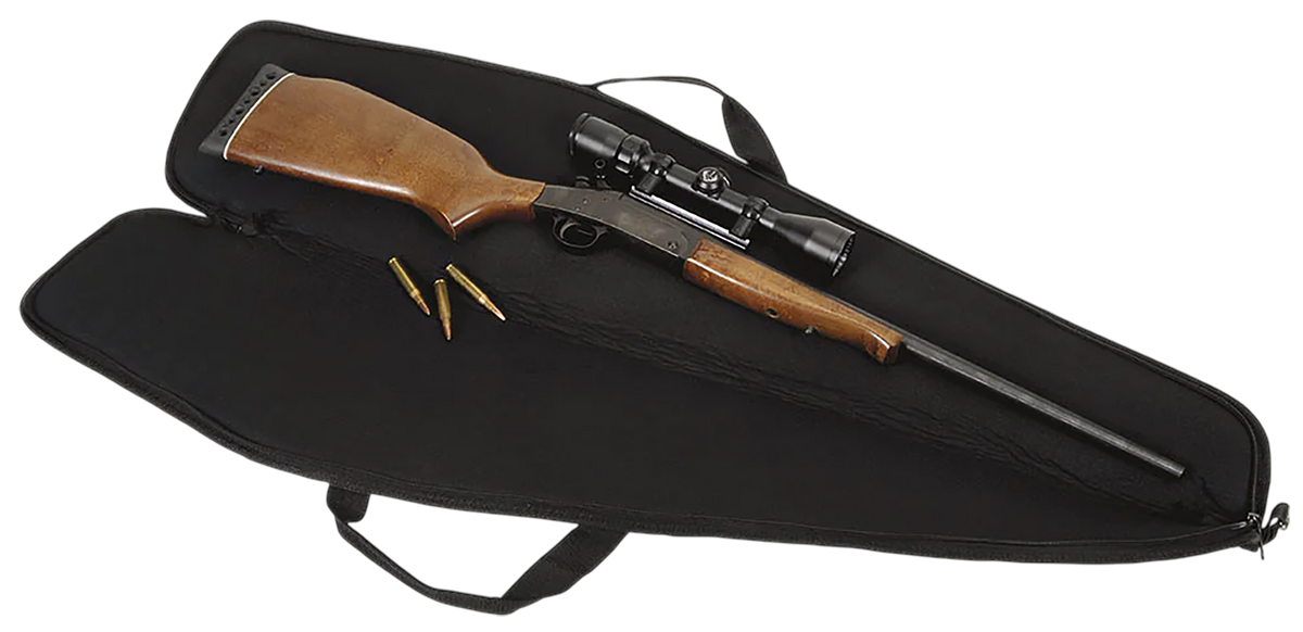 US PeaceKeeper P12048 Standard Rifle Case 48" Black 600D Polyester - Double Zipper — view 2