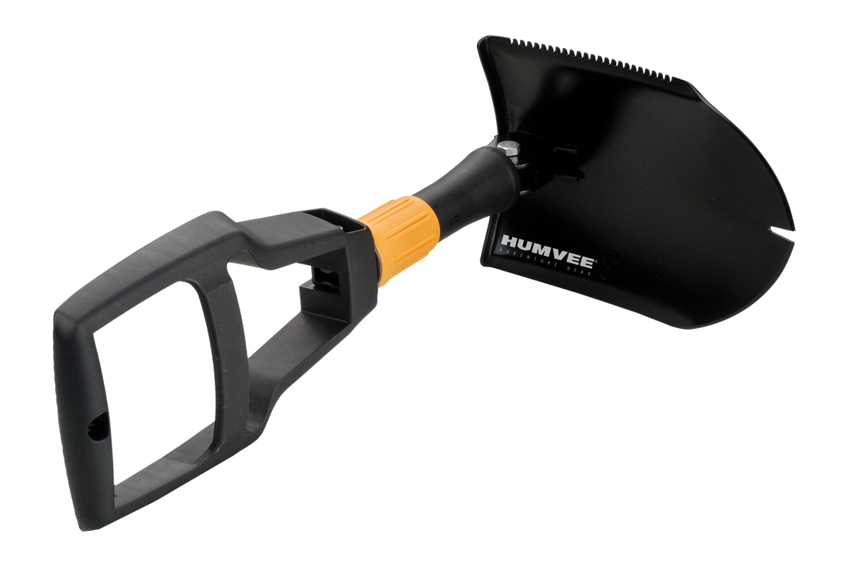 S&W Pepper Spray CAMP HUMVEE Folding Shovel Sawtooth Black — view 2