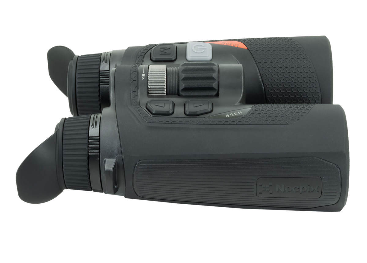 Nocpix Quest H35R LRF Thermal Rangefinding Binocular 3x35mm 640x512 12um 60Hz Black — view 2