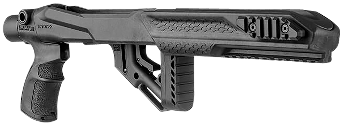 FAB Defense UAS-R Precision Stock Conversion Kit Ruger 10/22 Left-Side Folding w/Adjustable Cheekrest - Matte Black — view 2