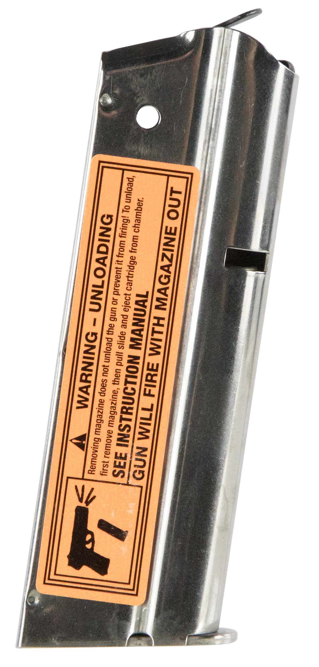 Ruger SR1911 Officer 9mm Luger 7-Rd Stainless Steel Detachable Magazine — view 2