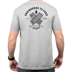 Magpul Industries Engineered to Feed Short Sleeve T-Shirt Stone Gray Heather - XL — view 2