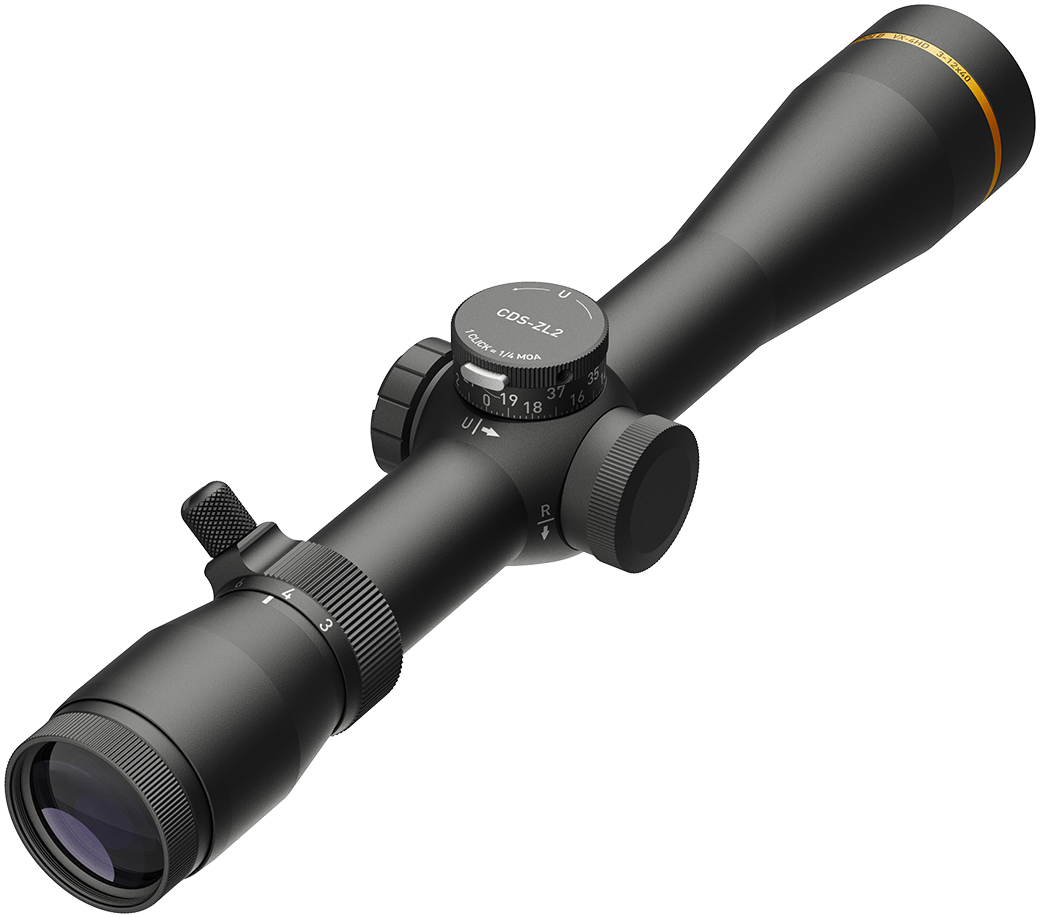 Leupold VX-4HD 3-12x40 30mm Tube CDS-ZL2 FireDot Twilight Hunter Riflescope — view 2