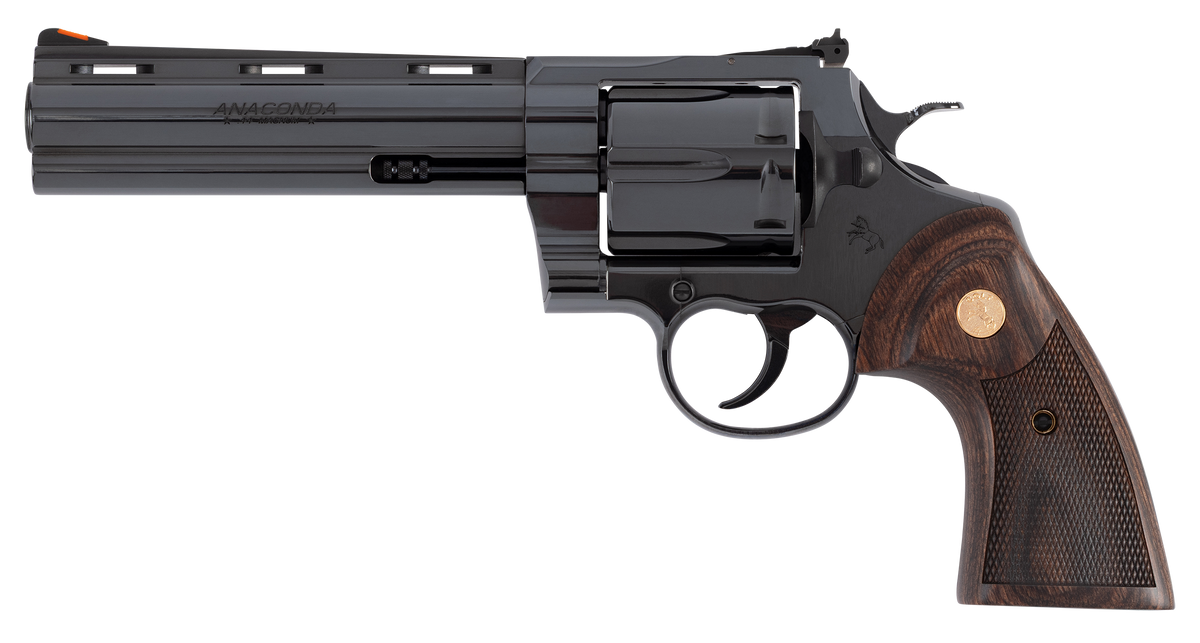 Colt Mfg Anaconda 44 Mag 6" 6-Shot DA/SA Revolver - Blued — view 2